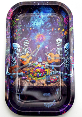 Skulls Jamming Rolling Tray